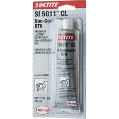 Loctite - 80 mL Tube Clear Silicone Sealant - NC RTV SIL-CL 80ML LOCTITE SUPERFLX RTV - Top Tool & Supply