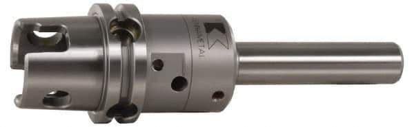 Kennametal - KM63UT Modular Connection, 16mm Hole Diam, Hydraulic Tool Holder/Chuck - 23.5mm Nose Diam, 170mm Projection, 39mm Clamp Depth, 15,000 RPM, Through Coolant - Exact Industrial Supply