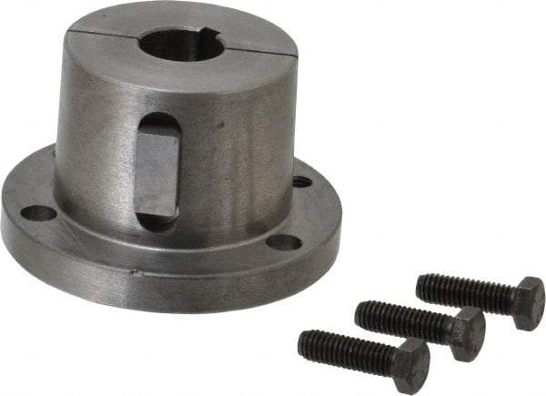 Browning - 1" Bore, 1/4" Wide Keyway, 1/8" Deep Keyway, Q Sprocket Bushing - 2.766 to 2-7/8" Outside Diam, For Use with Split Taper Sprockets & Sheaves - Top Tool & Supply