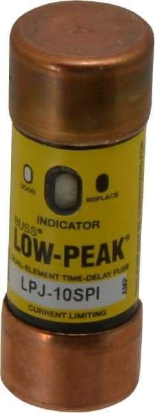 Cooper Bussmann - 300 VDC, 600 VAC, 10 Amp, Time Delay General Purpose Fuse - Fuse Holder Mount, 2-1/4" OAL, 100 at DC, 300 at AC (RMS) kA Rating, 13/16" Diam - Top Tool & Supply