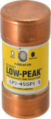 Cooper Bussmann - 300 VDC, 600 VAC, 45 Amp, Time Delay General Purpose Fuse - Fuse Holder Mount, 2-3/8" OAL, 100 at DC, 300 at AC (RMS) kA Rating, 1-1/16" Diam - Top Tool & Supply