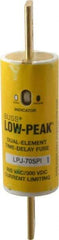 Cooper Bussmann - 300 VDC, 600 VAC, 70 Amp, Time Delay General Purpose Fuse - Bolt-on Mount, 4-5/8" OAL, 100 at DC, 300 at AC (RMS) kA Rating, 1-1/8" Diam - Top Tool & Supply