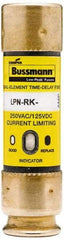 Cooper Bussmann - 125 VDC, 250 VAC, 35 Amp, Time Delay General Purpose Fuse - Fuse Holder Mount, 76.2mm OAL, 100 at DC, 300 at AC (RMS) kA Rating, 13/16" Diam - Top Tool & Supply