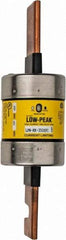 Cooper Bussmann - 250 VAC/VDC, 350 Amp, Time Delay General Purpose Fuse - Bolt-on Mount, 8-5/8" OAL, 100 at DC, 300 at AC (RMS) kA Rating, 2-3/8" Diam - Top Tool & Supply