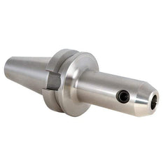 Techniks - BT40 Taper Shank 1/4" Hole End Mill Holder/Adapter - 25/32" Nose Diam, 4" Projection - Exact Industrial Supply