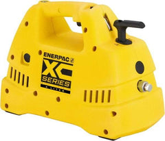 Enerpac - 10,000 psi Electric Hydraulic Pump & Jack - 2 L Oil Capacity, 3-Way, 2 Position Valve, Used with Single Acting, Advance, Hold & Retract - Top Tool & Supply