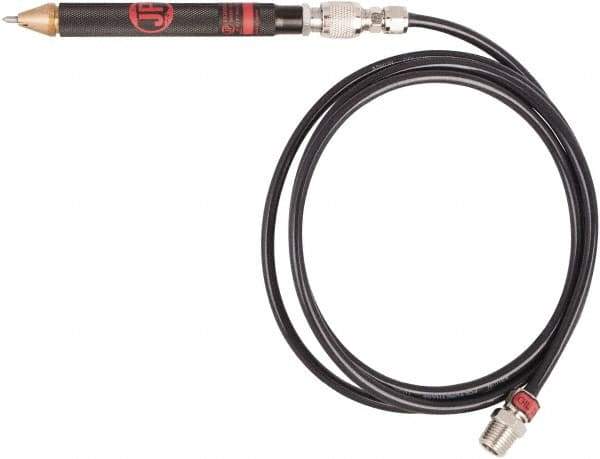 PRO-SOURCE - 3,800 BPM, 90 psi, 0.25" Inlet, 1/4 NPT Inlet, Air Engraving Pen - 59" Long Hose, 1,500 mm Long Hose, 620 kPa Air Pressure, 6.2 bar Air Pressure - Top Tool & Supply