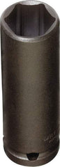 Proto - 1/4" Drive 14mm Deep Impact Socket - 6 Points, 2" OAL - Top Tool & Supply