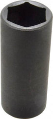 Proto - 1/2" Drive 1-1/16" Deep Thin Wall Impact Socket - 6 Points, 3-1/2" OAL - Top Tool & Supply