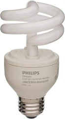 Philips - 14 Watt Fluorescent Residential/Office Medium Screw Lamp - 2,700°K Color Temp, 950 Lumens, 120 Volts, EL/mDT, 10,000 hr Avg Life - Top Tool & Supply