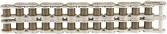 U.S. Tsubaki - 3/4" Pitch, ANSI 60-2, Double Strand Roller Chain - Chain No. 60-2, 3,360 Lb. Capacity, 10 Ft. Long, 15/32" Roller Diam, 1/2" Roller Width - Top Tool & Supply