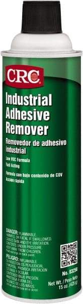 CRC - 19 oz Aerosol Can Adhesive Remover - VOC Content g/L 0, Removes Adhesives - Top Tool & Supply