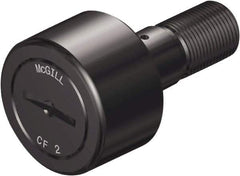 McGill - 9/16" Roller Diam x 3/8" Width, 3/16" Stud Diam x 5/8" Length, Sealed Stud Cam Follower - Steel, 1/8" Thread Length, 10-32 Thread, 1.03" OAL, 680 Lb Dynamic Cap, 790 Lb Static Cap - Top Tool & Supply