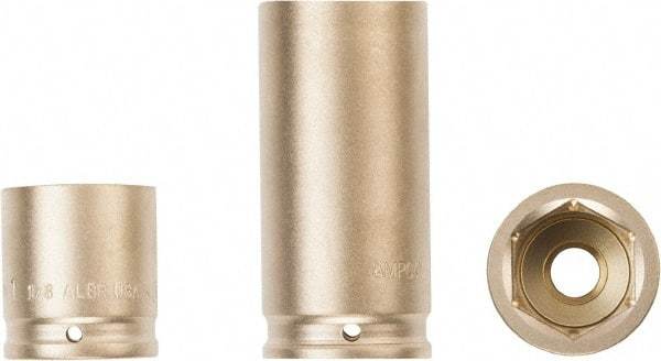 Ampco - 3/4" Drive 2-1/8" Standard Nonsparking Impact Socket - 6 Points - Top Tool & Supply