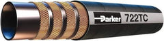 Parker - -6 Hose Size, 3/8" ID x 0.8" OD, 4,000 psi Work Pressure Hydraulic Hose - Synthetic Rubber, -40°F to 257°F - Top Tool & Supply