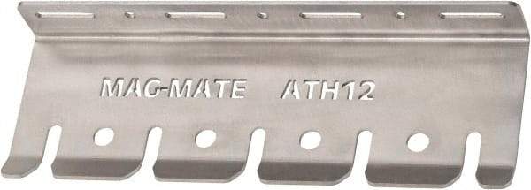 Mag-Mate - 4" Projection, 302 Stainless Steel Air Tool Holder Rack - 12" OAL - Top Tool & Supply