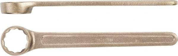 Ampco - 1-1/4" 12 Point Box Wrench - Single End, Aluminum Bronze, Plain Finish - Top Tool & Supply