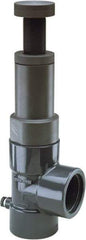 Hayward - 3/4" Pipe, Threaded Ends, PVC Pressure Regulating Valve - FPM Seal, 5 to 75 psi - Top Tool & Supply