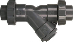 Hayward - 1" Pipe, True Union Threaded Ends, PVC Y-Strainer - 150 psi Pressure Rating - Top Tool & Supply