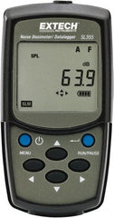 Extech - A and C Frequency Weight, LCD Display Noise Dosimeter - 60 to 130 and 70 to 140 Decibels - Top Tool & Supply