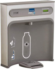 Halsey Taylor - 8 GPH Cooling Capacity Retro Fit Water Cooler & Fountain - Retro-Fit Bottle Filling Station, 20 to 105 psi, 0.20 hp, Stainless Steel - Top Tool & Supply