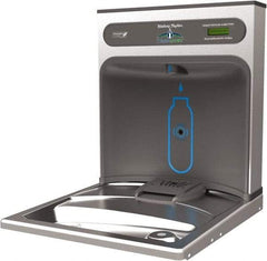 Halsey Taylor - 8 GPH Cooling Capacity Retro Fit Water Cooler & Fountain - Retro-Fit Bottle Filling Station, 20 to 105 psi, 0.20 hp, Stainless Steel - Top Tool & Supply