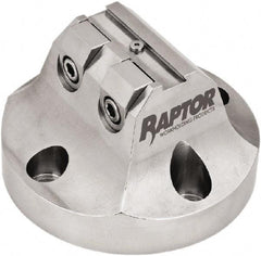 Raptor Workholding - 3/8" Jaw Width, 3" High Dovetail Vise - For Use with 4 & 5 Axis Workholding Systems - Top Tool & Supply