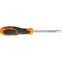 Beta - 6.5mm Blade Width, 10" OAL, Standard Slotted Screwdriver - Top Tool & Supply