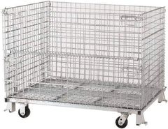 Nashville Wire - 40" Deep, Rectangular Steel Wire Basket - 36" High - Top Tool & Supply