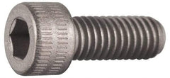 Made in USA - #2-56 UNC Hex Socket Drive, Socket Cap Screw - Grade A-286 Alloy Steel, Passivated Finish, Fully Threaded, 1/4" Length Under Head - Top Tool & Supply