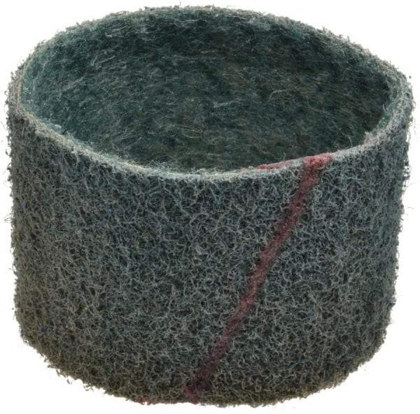 Brite Star - 3" Wide x 10-11/16" OAL, 320 Grit, Aluminum Oxide Abrasive Belt - Aluminum Oxide, Very Fine, Nonwoven, Series SC-BS - Top Tool & Supply