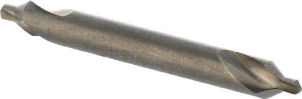 Chicago-Latrobe - #2 Plain Cut 60° Incl Angle High Speed Steel Combo Drill & Countersink - Top Tool & Supply