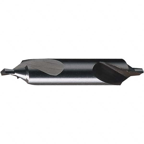 Chicago-Latrobe - #18 Bell Cut 60° Bell Incl Angle High Speed Steel Combo Drill & Countersink - Top Tool & Supply