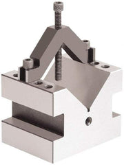 Value Collection - 2-1/4" Max Capacity, 90° Angle, Hardened Steel V-Block - 4" Long x 3" Wide x 3" High, Sold as Individual - Top Tool & Supply