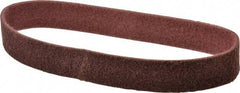 Metabo - 1-1/2" Wide x 30" OAL, Aluminum Oxide Abrasive Belt - Aluminum Oxide, Medium, Nonwoven - Top Tool & Supply