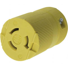 Hubbell Wiring Device-Kellems - 250V 15A NEMA L6-15R Industrial Twist Lock Connector - Top Tool & Supply