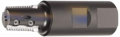 Kennametal - 0.55" Cut Diam, 1.1" Max Depth of Cut, 1" Shank Diam, Internal/External Indexable Thread Mill - Insert Style TM25..T, 2 Inserts, Toolholder Style TMT, 3-1/2" OAL - Top Tool & Supply