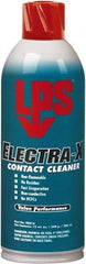 LPS - 12 Ounce Aerosol Contact Cleaner - 9,000 Volt Dielectric Strength, Nonflammable - Top Tool & Supply