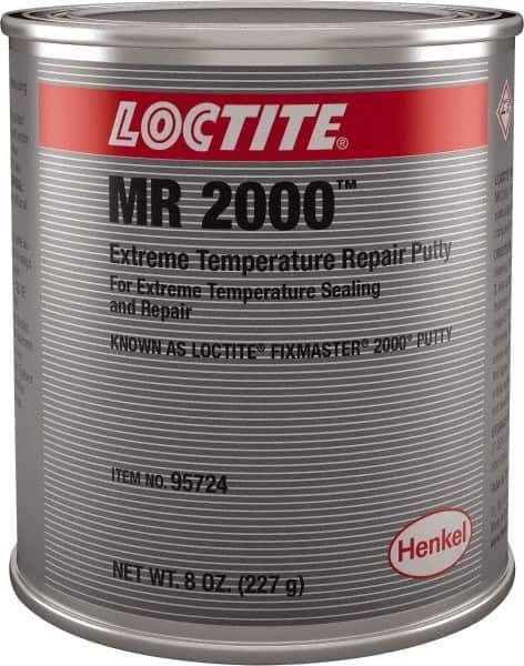 Loctite - 8 oz Cartridge Gray Epoxy Resin Putty - Series 2000 - Top Tool & Supply