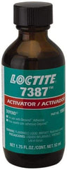 Loctite - 1.75 Fluid Ounce, Amber Adhesive Activator - For Use with Acrylic Adhesives - Top Tool & Supply