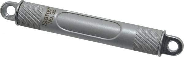 Starrett - 6 Inch Long, Level Replacement Tube and Plug - Black, Use With 98-6 Machinists' Levels - Top Tool & Supply