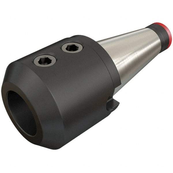 Iscar - DIN2080-40 Taper Shank 32mm Hole End Mill Holder/Adapter - 72mm Nose Diam, 80mm Projection - Exact Industrial Supply