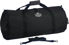 Ergodyne - 2 Pocket, 2,600 Cubic Inch, 600D Polyester Empty Duffel Bag - 23 Inch Wide x 11 Inch Deep x 12 Inch High, Black, Model No. 5020P - Top Tool & Supply