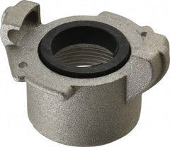 EVER-TITE Coupling Products - 1-1/2" NPT Sandblaster Adapter - Aluminum, Rated to 100 PSI - Top Tool & Supply