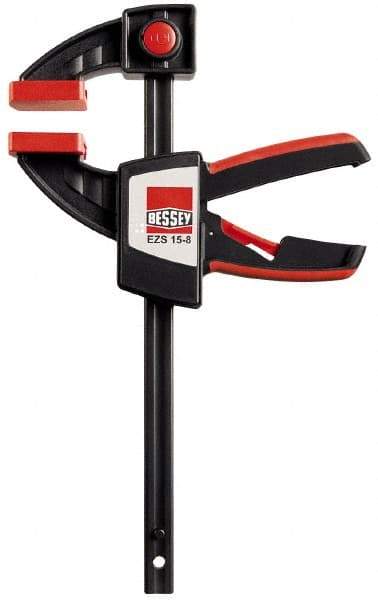 Bessey - 12" Capacity, 3-1/2" Throat Depth Bar Clamp - 445 Lb Clamping Pressure, 20" OAL, 19" Max Spread - Top Tool & Supply