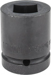 Armstrong - 1" Drive 1" Standard Impact Socket - 2-1/2" OAL - Top Tool & Supply