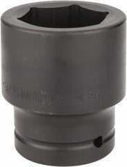 Armstrong - 1-1/2" Drive 2-9/16" Standard Impact Socket - 6 Points, 4-1/4" OAL - Top Tool & Supply