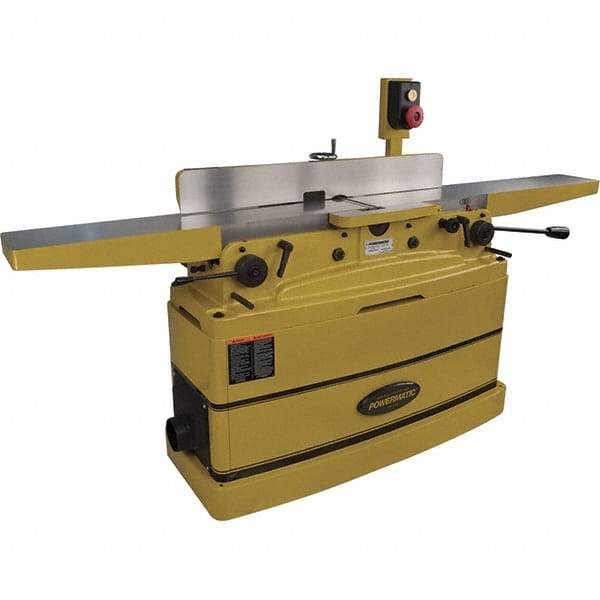 Jet - 7,000 RPM, 8" Cutting Width, 1/2" Cutting Depth, Jointer - 4-3/4" Fence Height, 38-3/16" Fence Length, 2 hp - Top Tool & Supply