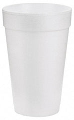 DART - Dart Foam Hot/Cold Cups, 16 oz - White - Top Tool & Supply