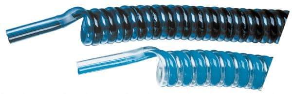 Advanced Technology Products - 8mm OD, Polyurethane Tube - Light Blue & Clear, 140 Max psi, 98 Shore A Hardness - Top Tool & Supply